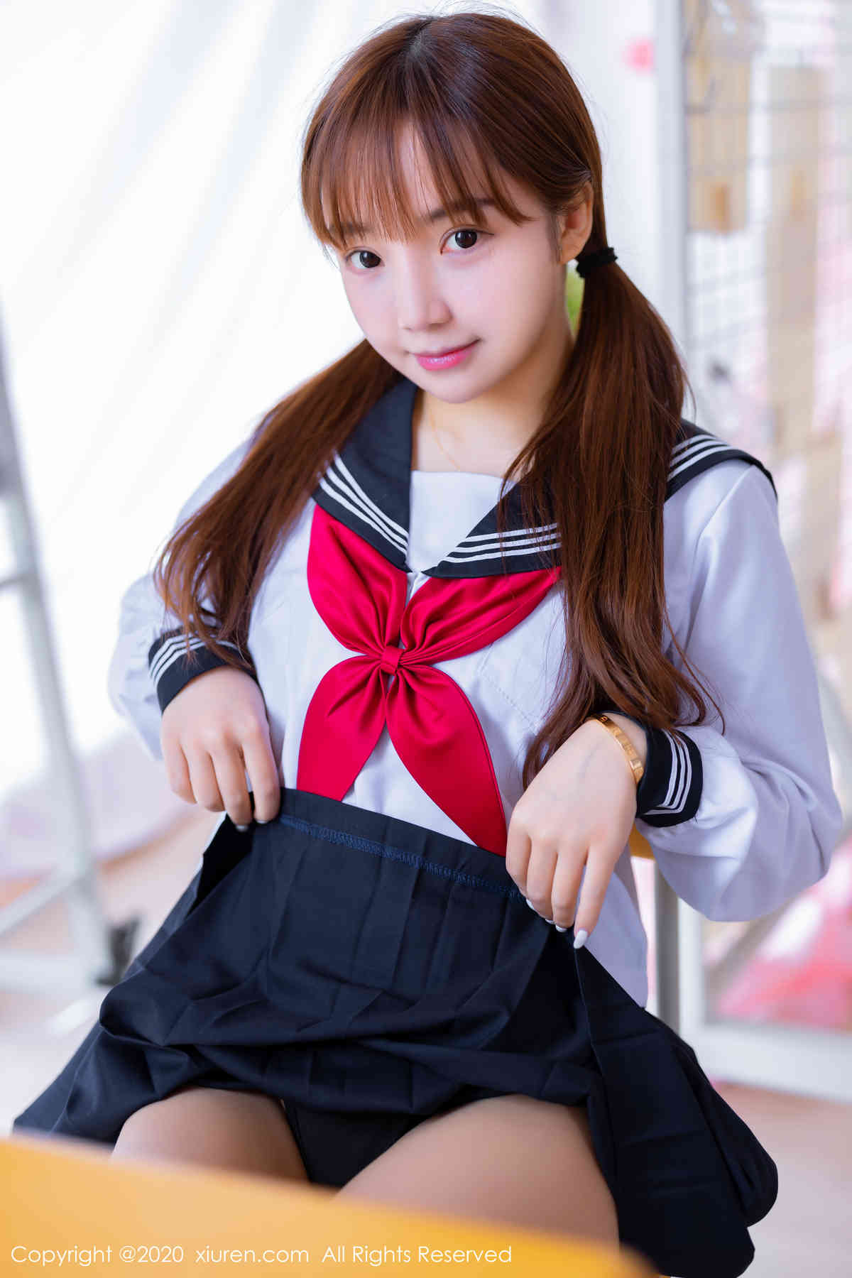 [XiuRen秀人网] 2020.04.28 No.2196 团团子_una 新人 妹子