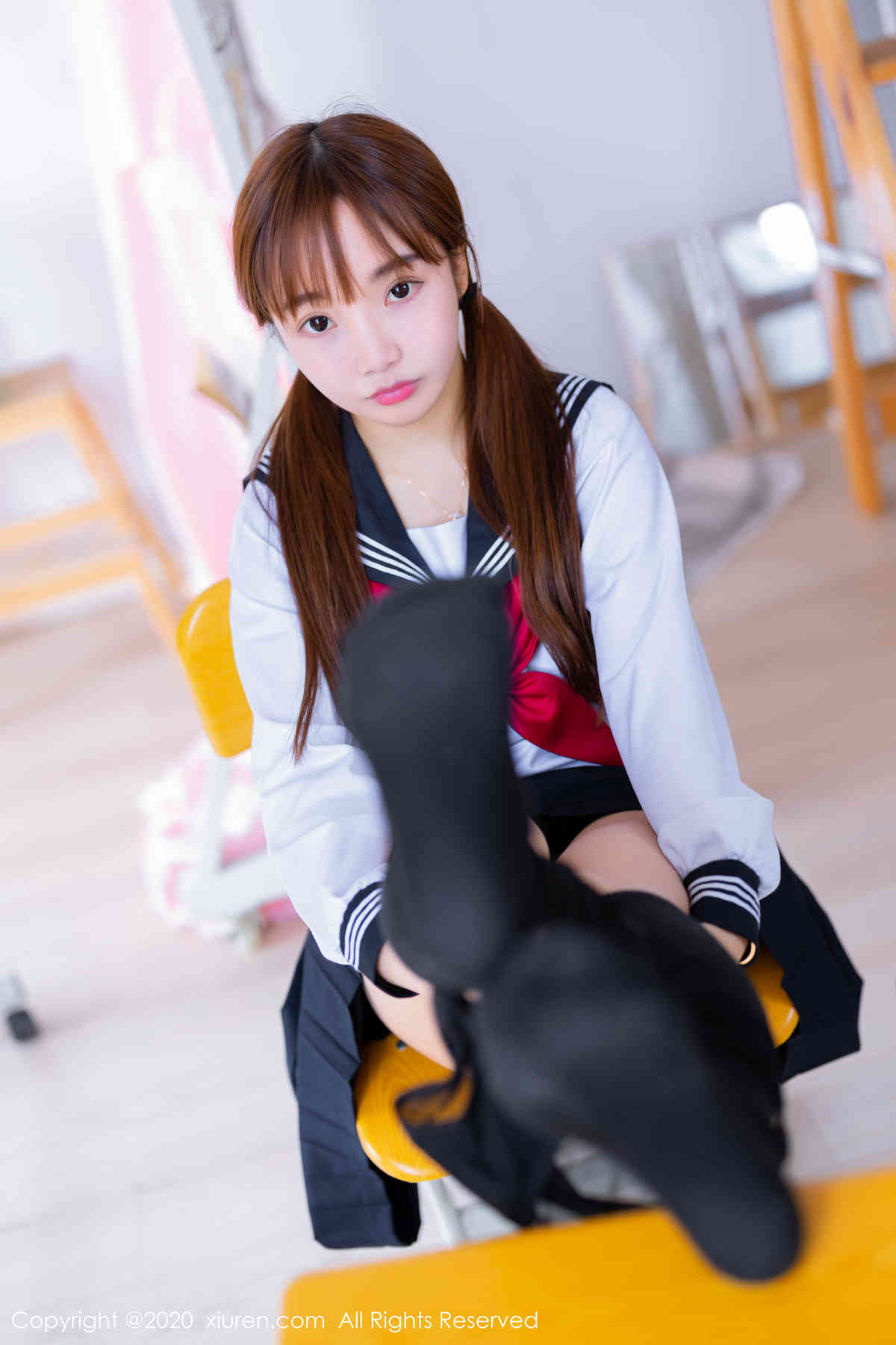 [XiuRen秀人网] 2020.04.28 No.2196 团团子_una 新人 妹子