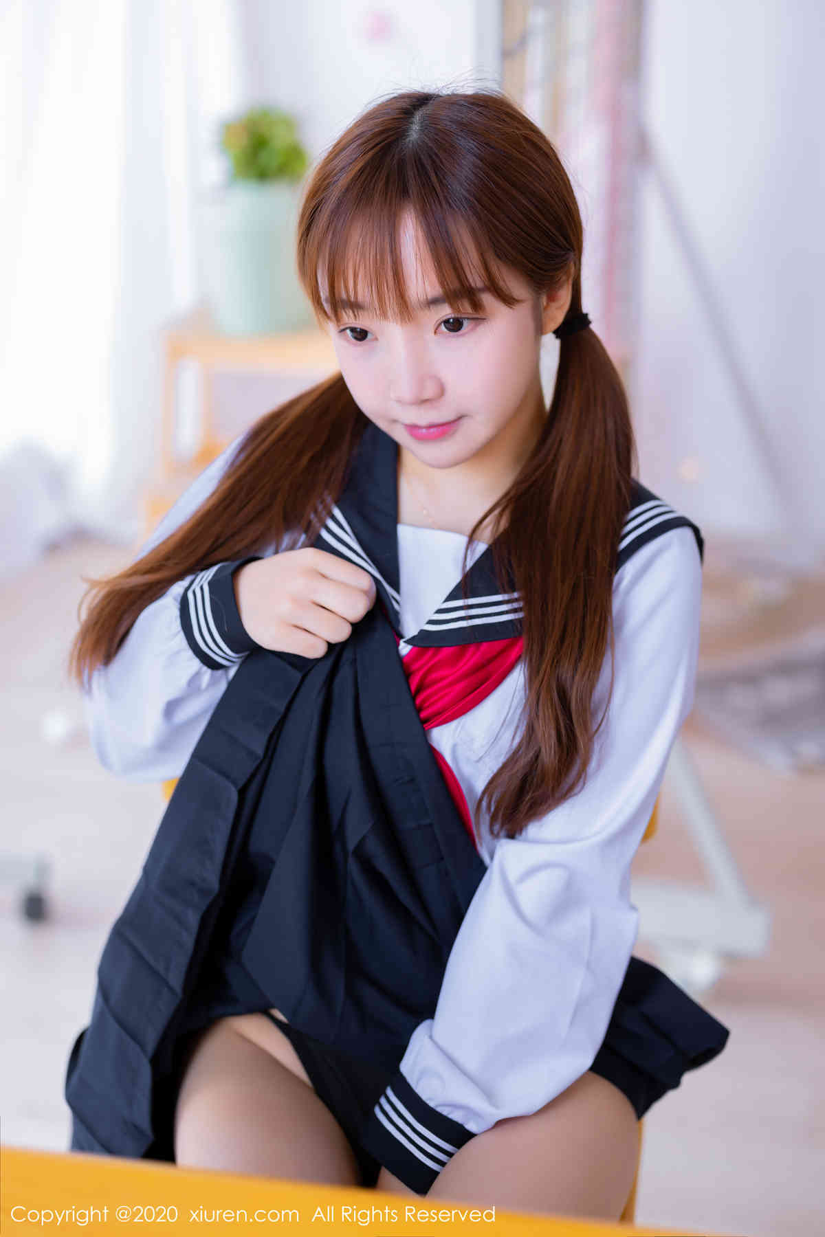 [XiuRen秀人网] 2020.04.28 No.2196 团团子_una 新人 妹子