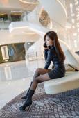 No.2149 杨紫嫣Cynthia 皮衣 黑丝